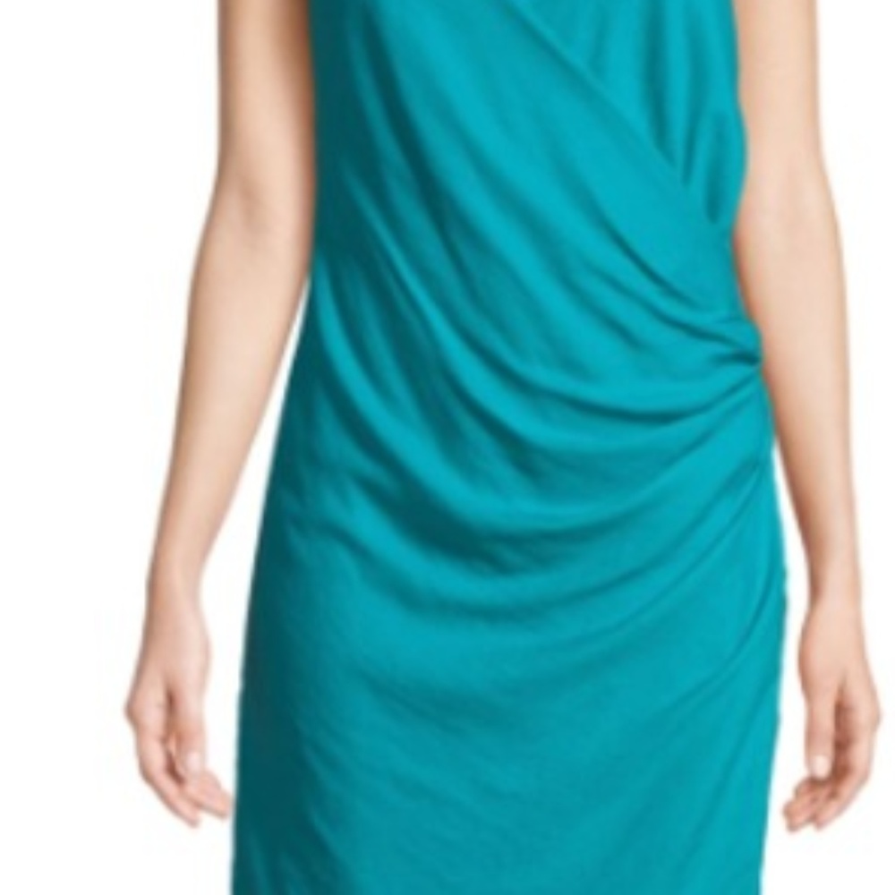 Haute Hippie Poolside Wrap-Front Sleeveless Mini